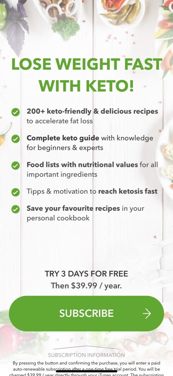 Keto Diet App & Recipes