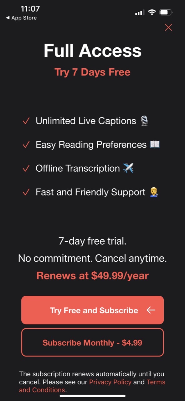 Live Transcribe