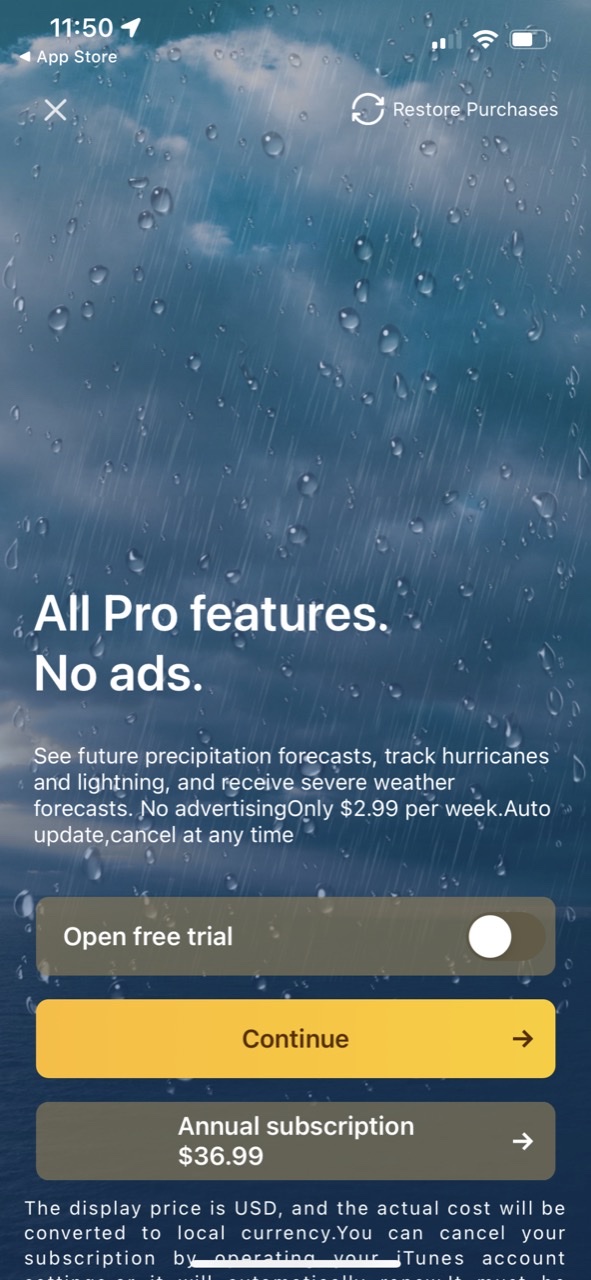Weather- NOAA Weather Radar