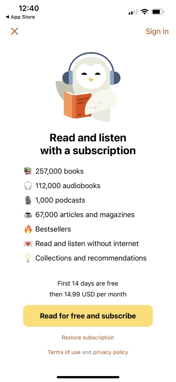 MyBook: books and audiobooks