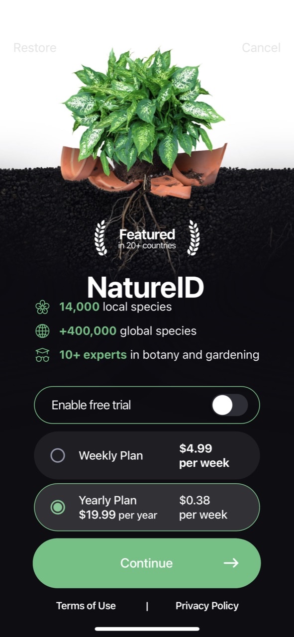 Plantum - AI Plant Identifier