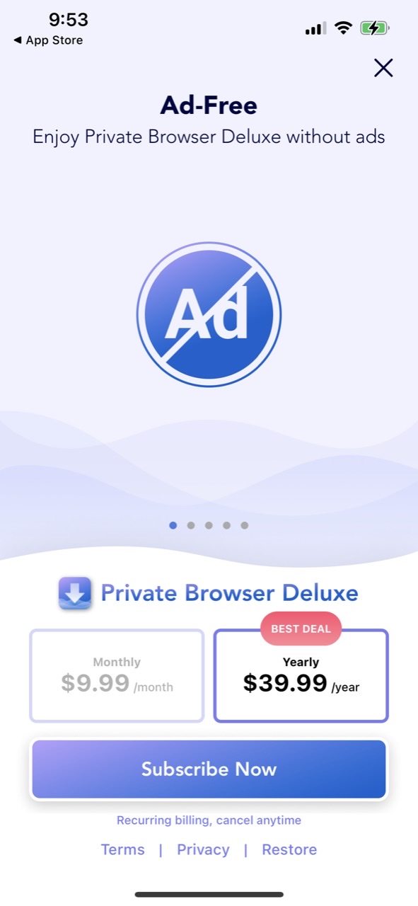 Private Browser Deluxe
