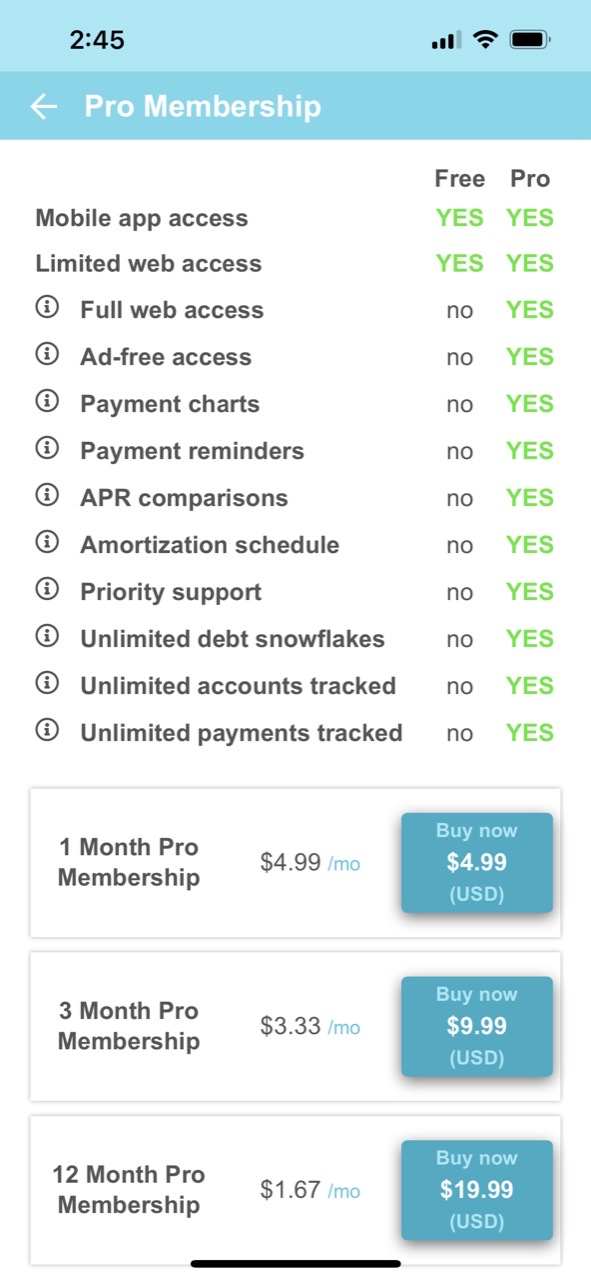 Debt Payoff Planner & Tracker