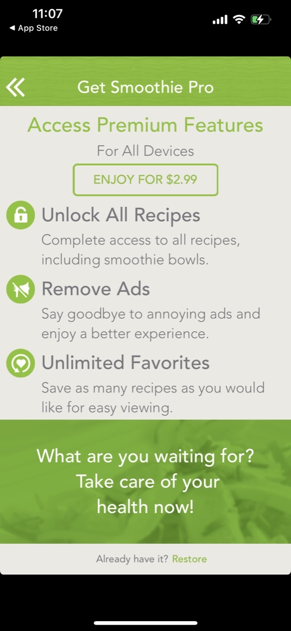 Smoothie Recipes Pro - Get healthy and lose weight
