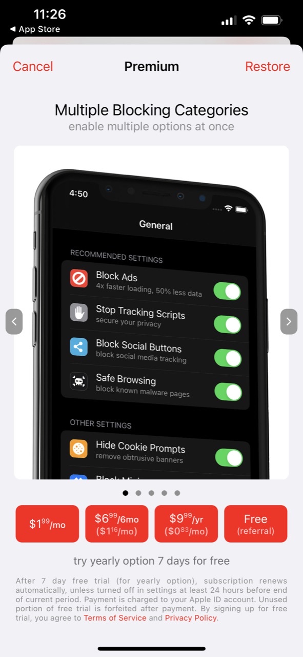 AdBlock Pro for Safari