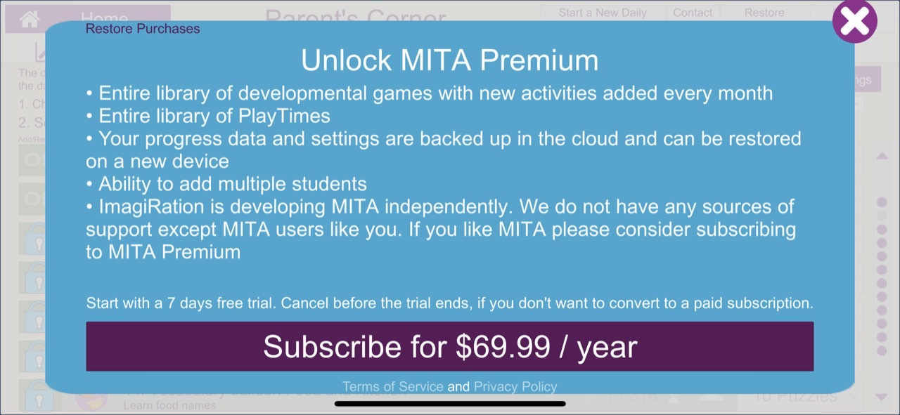 Language Therapy for Kids–MITA