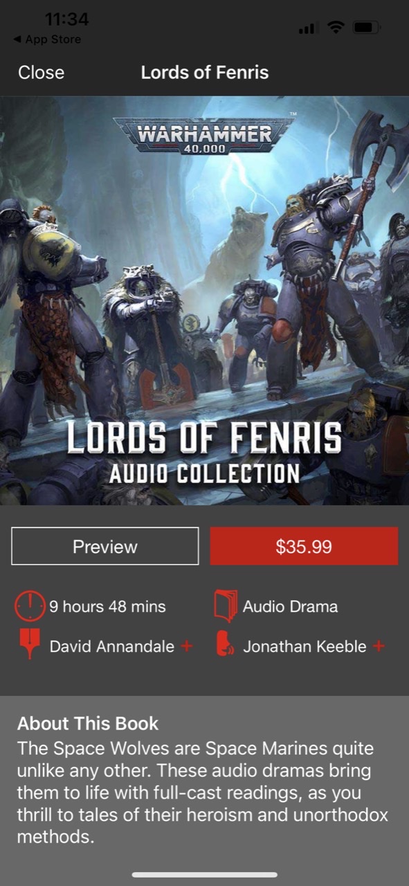 Black Library Audio