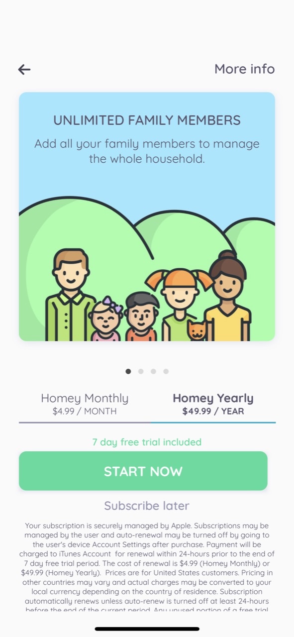 Homey - Chores and Allowance
