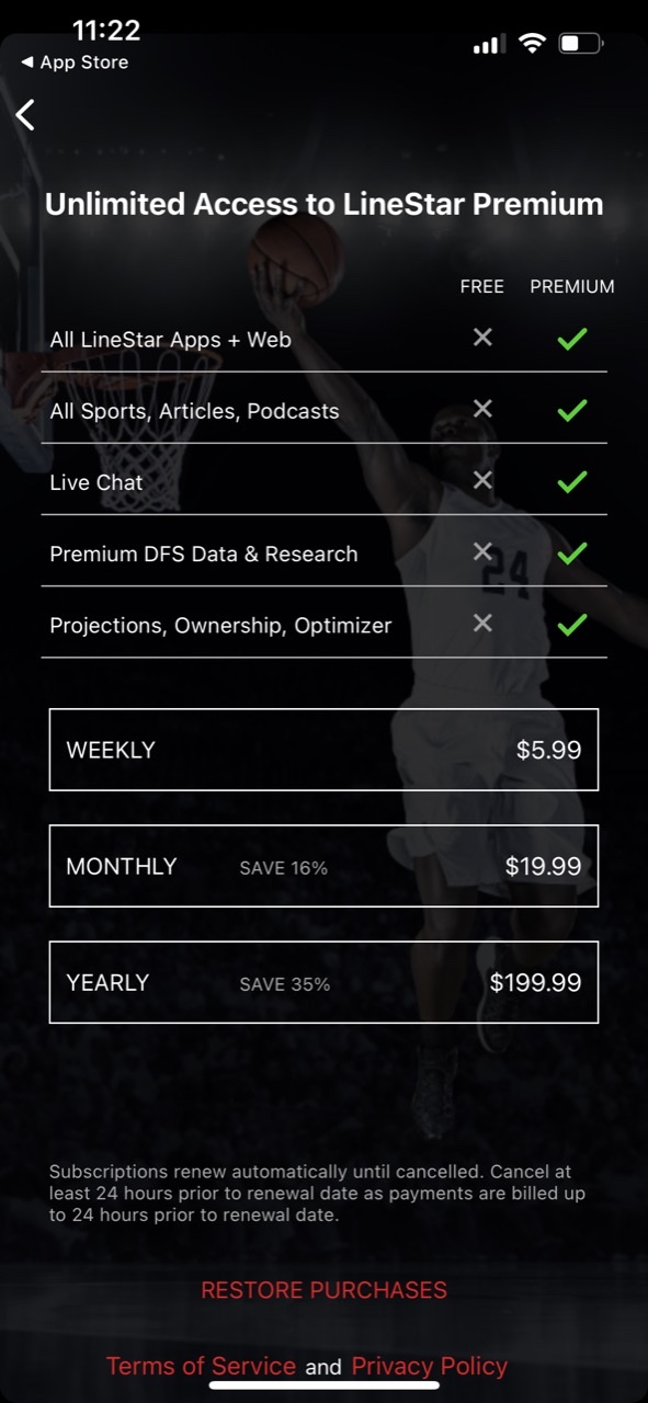 LineStar DFS Optimizer & Props