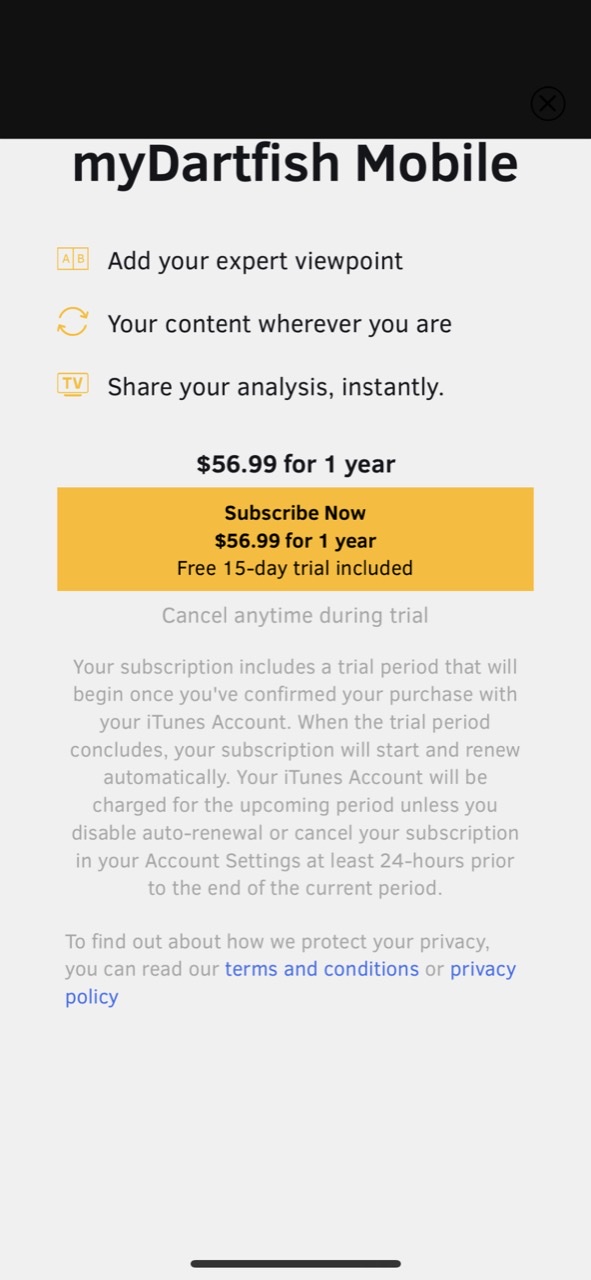 myDartfish Express: Coach App