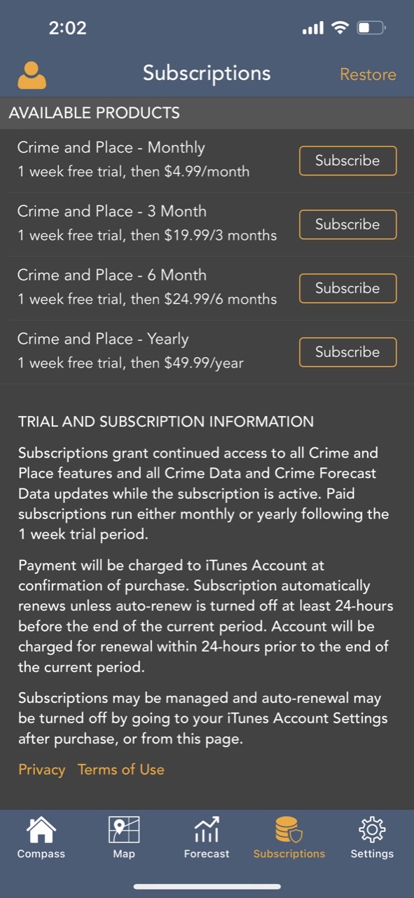 Crime & Place: Stats n Map App