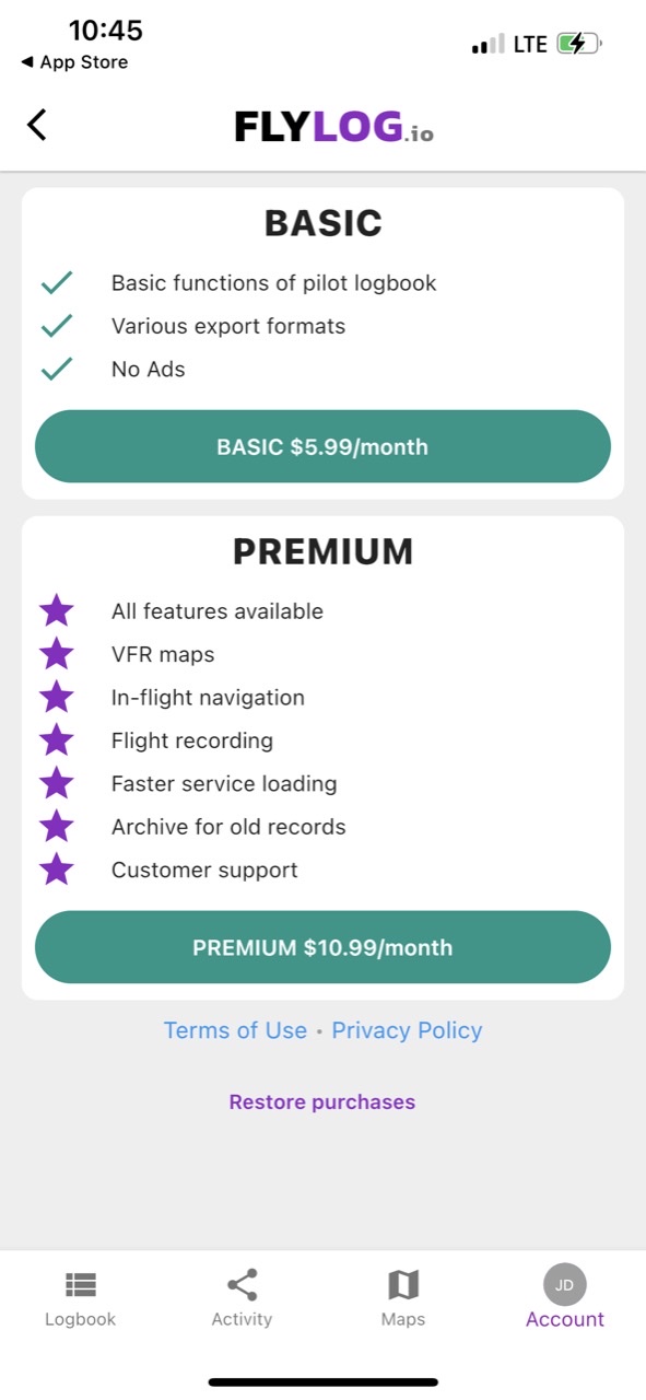FLYLOG.io - For Pilots