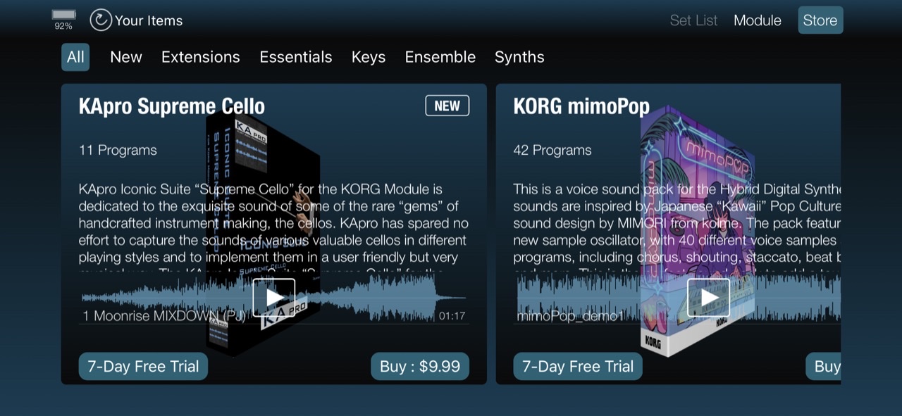 KORG Module