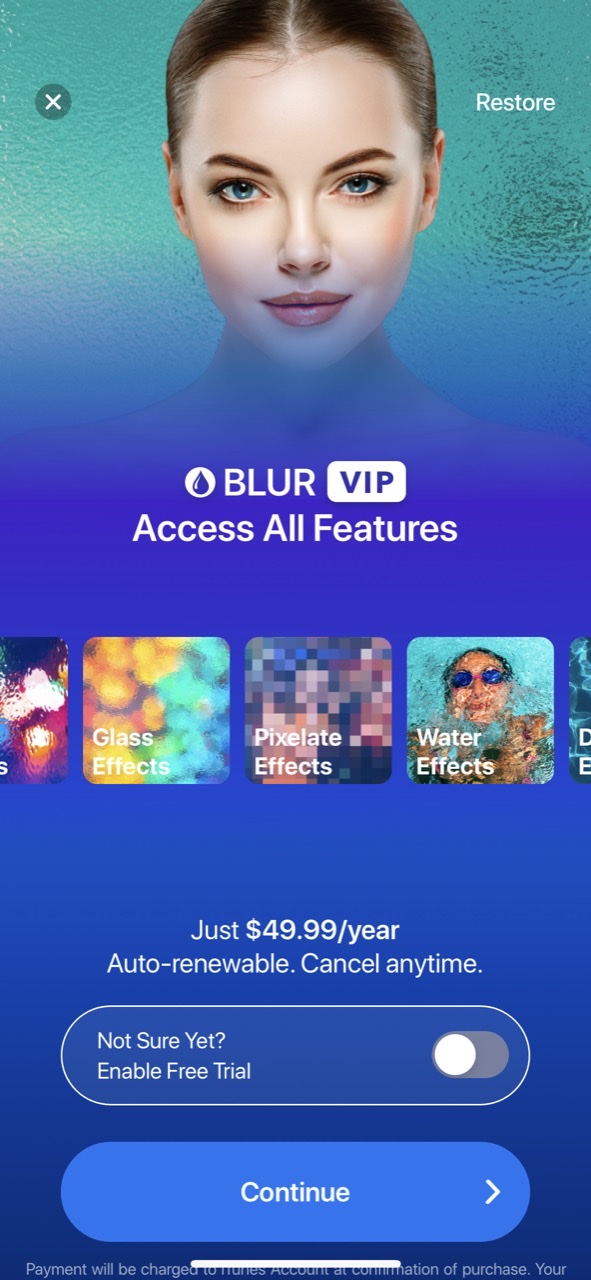 Blur Photo Editor