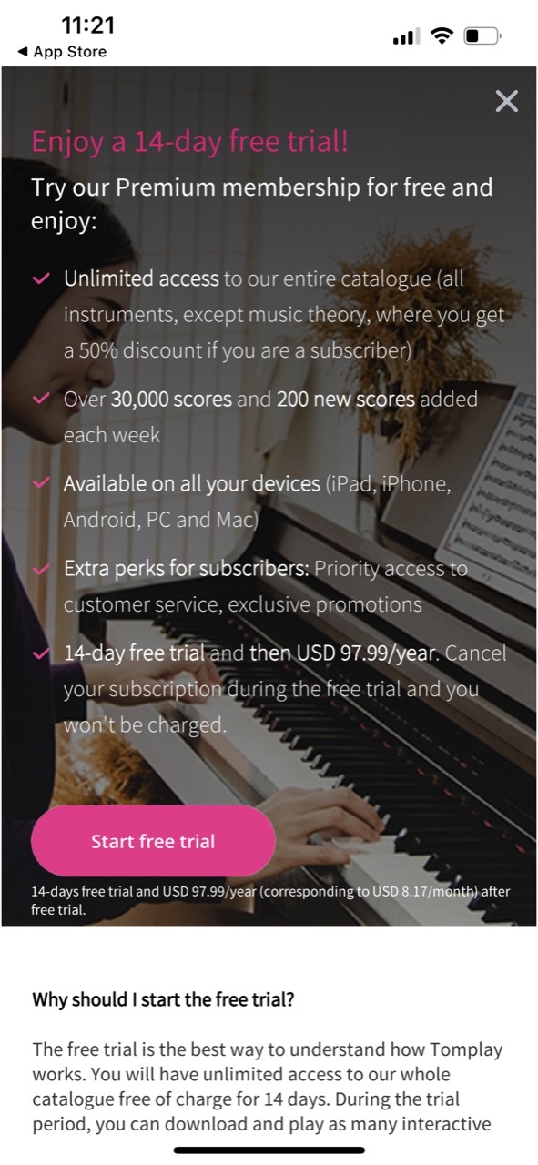 Tomplay Sheet Music