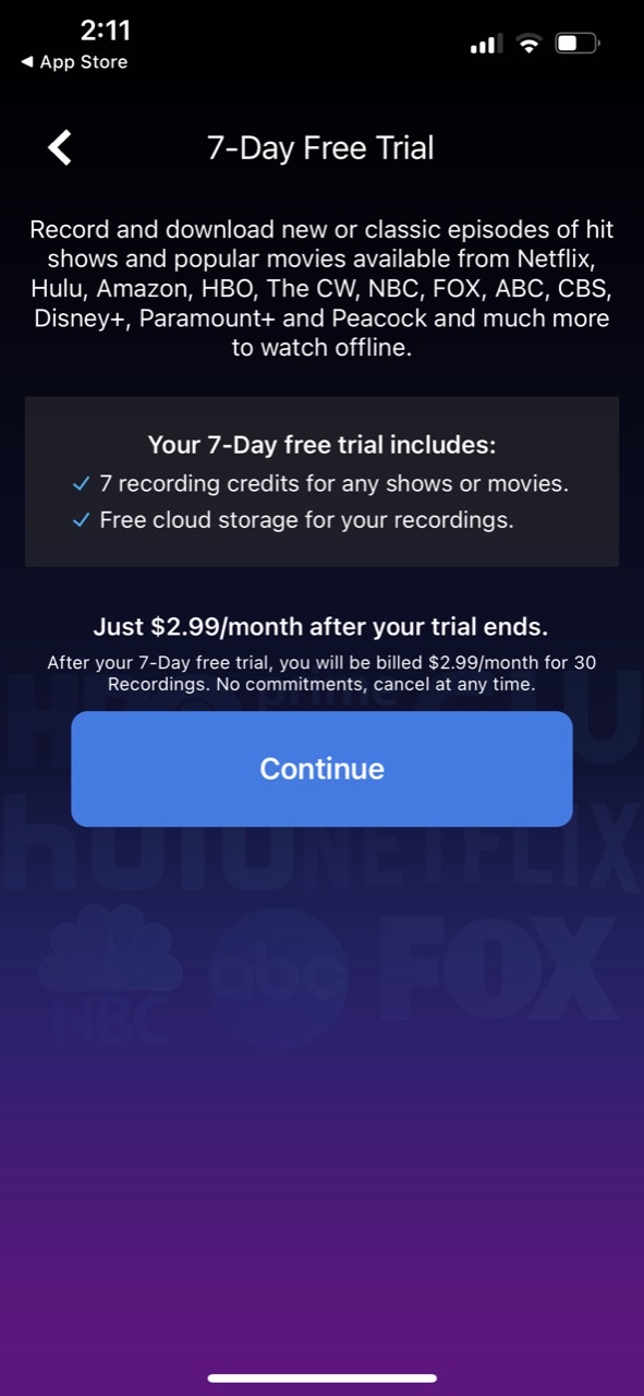 PlayOn Cloud - Streaming DVR