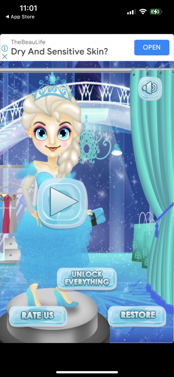 Ice Princess Wedding Salon - christmas make-up spa games for girls!