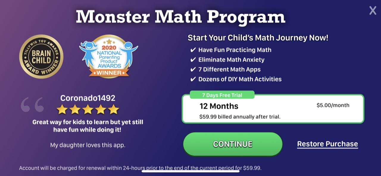 Math Duel: 2 Player Kids Games