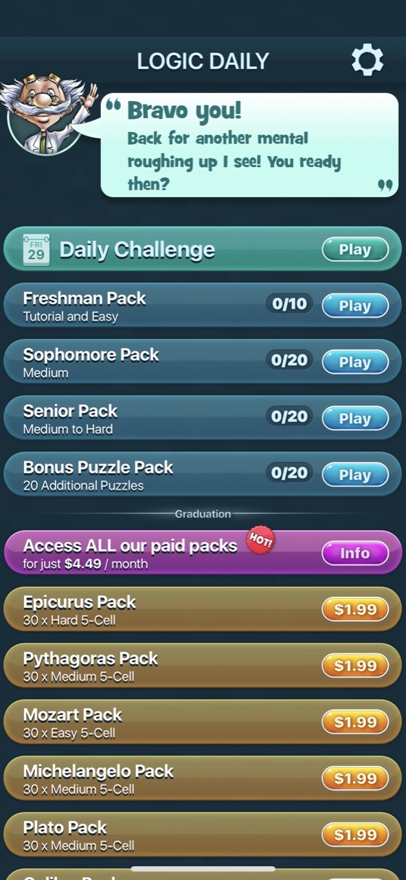 Logic Puzzles Daily