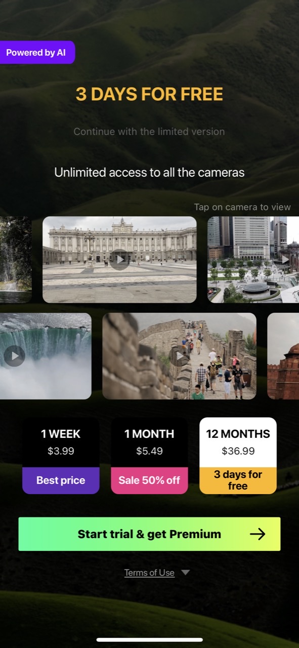 Webcams World View: Discovery