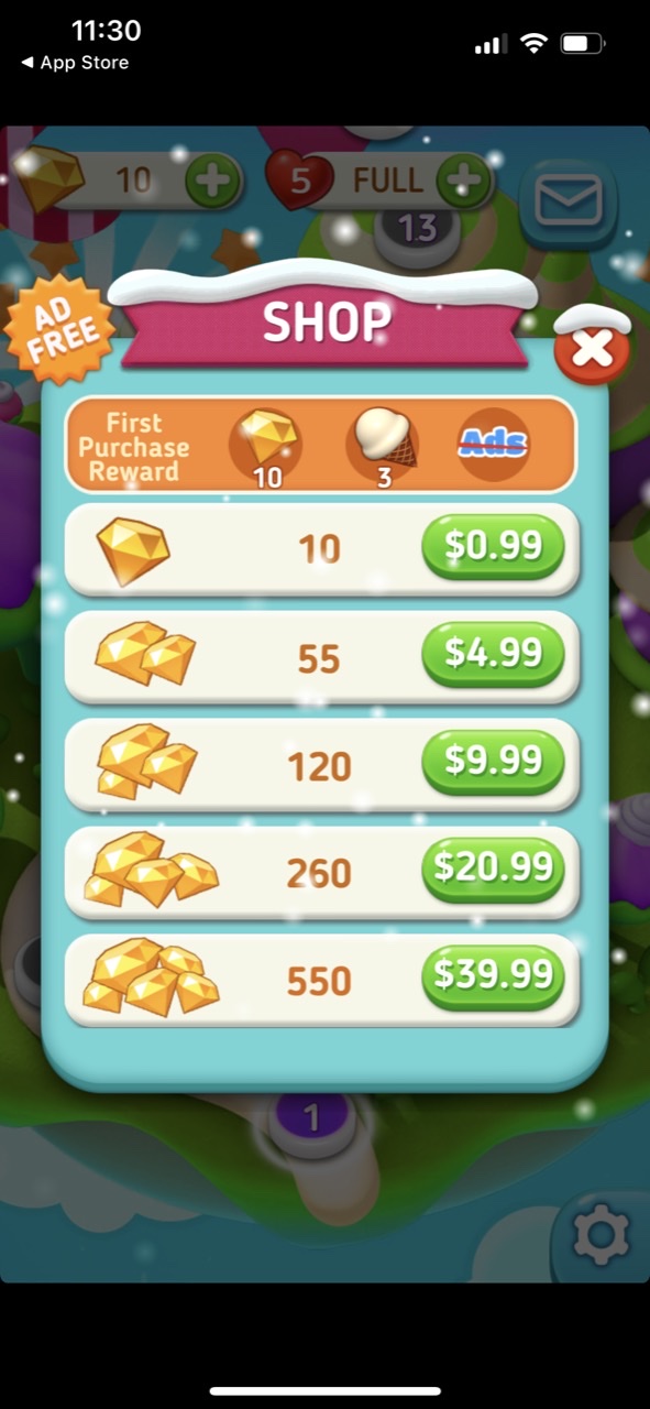 Sweet Cookie Candy - 3 match blast puzzle game