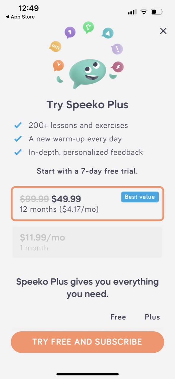 Speeko - Public Speaking Coach