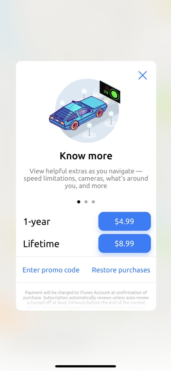 Hudway Go: Navigation with HUD
