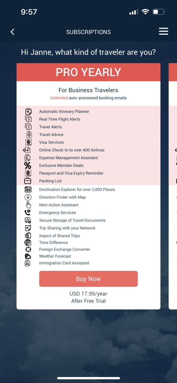 Traveler Buddy - Trip Planner