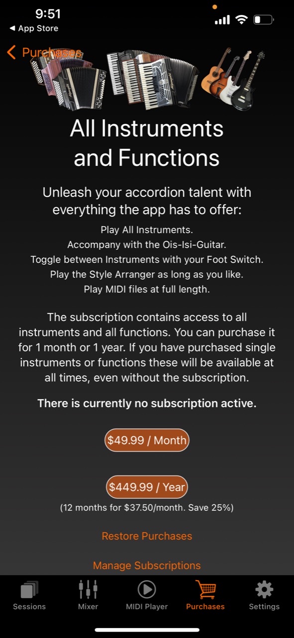 Turbosounds for Accordion