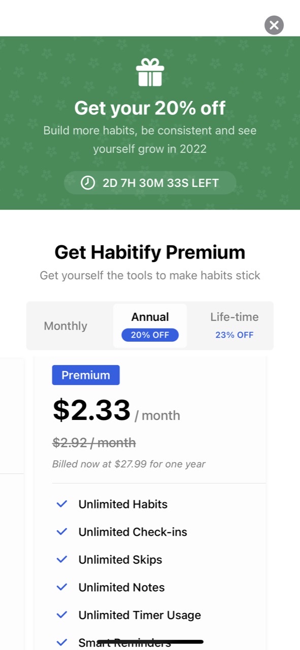 Habitify - Habit Tracker