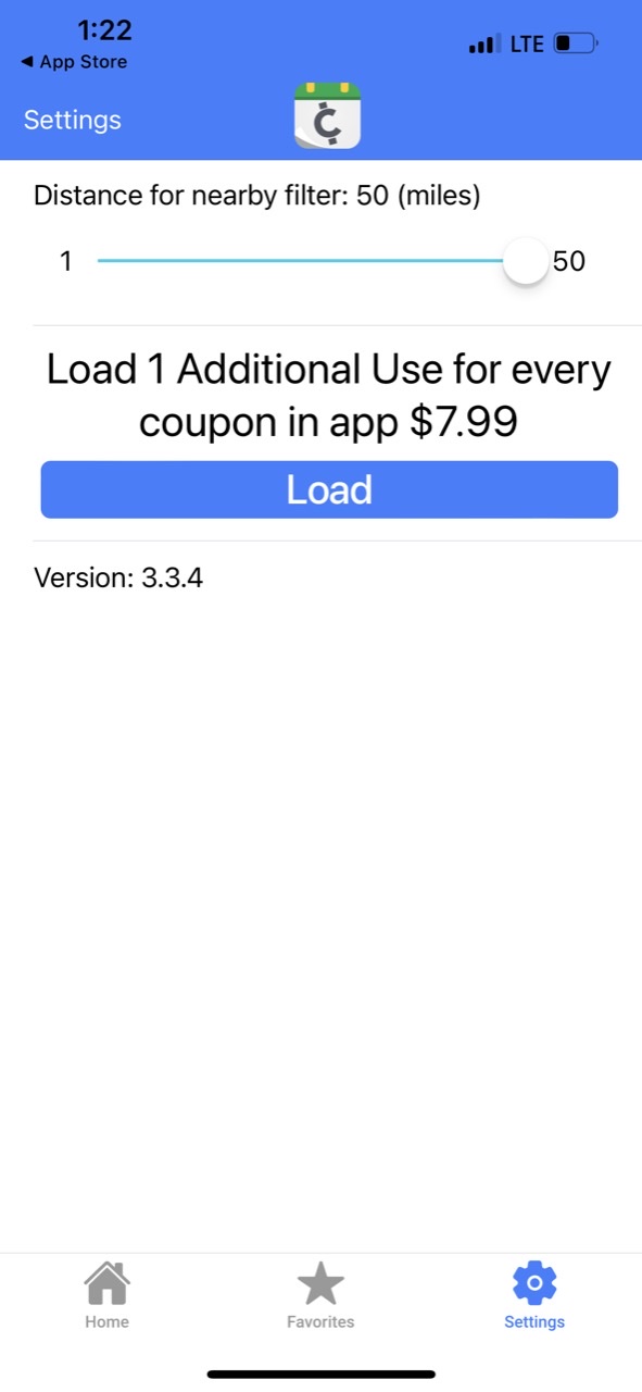 Coupon Calendar