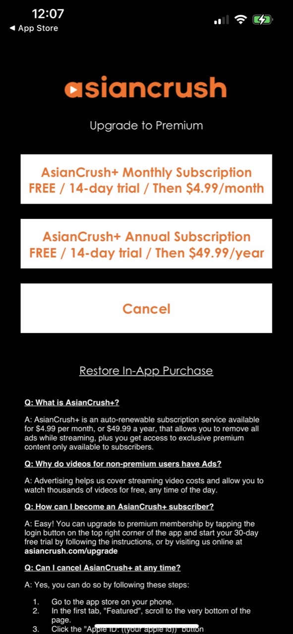 AsianCrush - Movies & TV