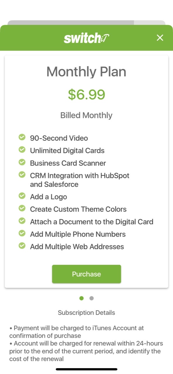 Switchit Digital Business Card