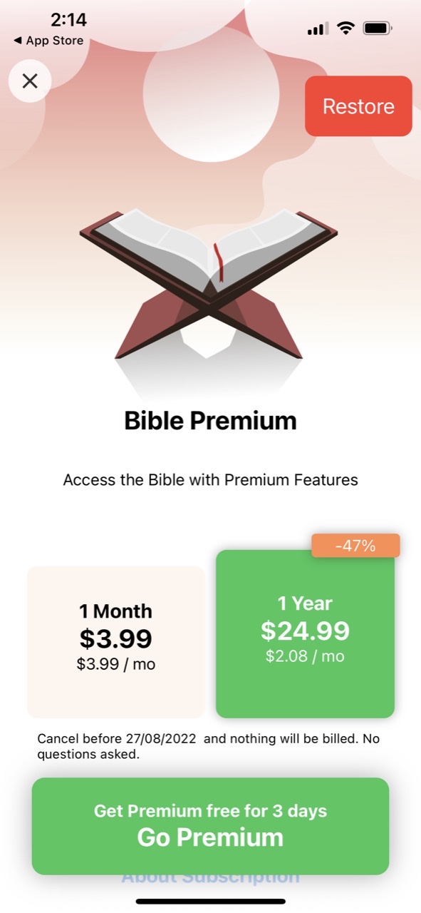 Catholic Bible: Daily reading