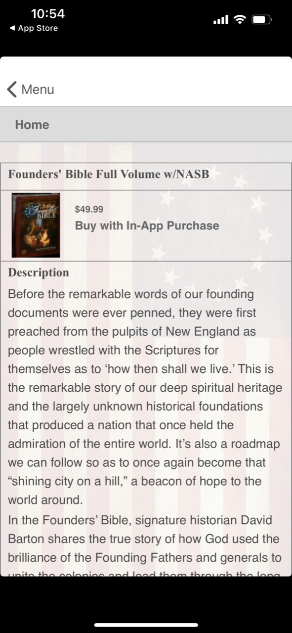 The Founders' Bible