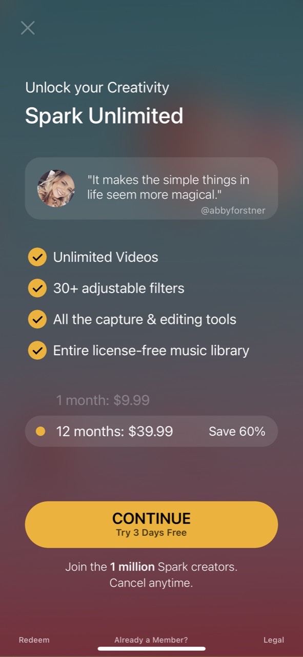 Spark Camera & Video Editor