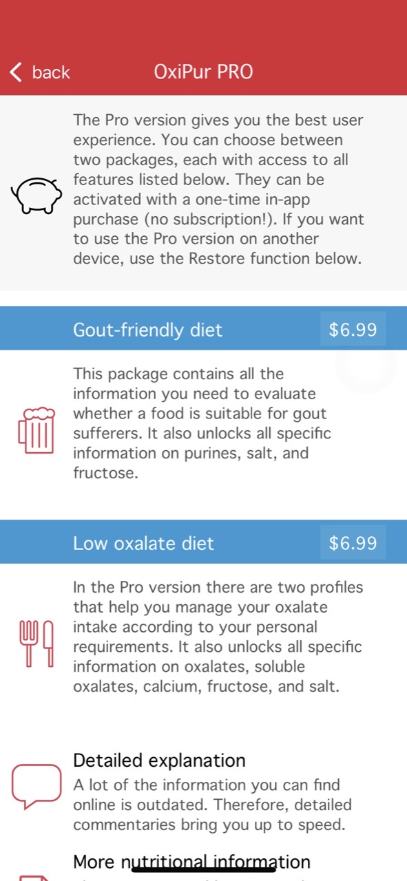 OxiPur – Gout & Kidney Stones