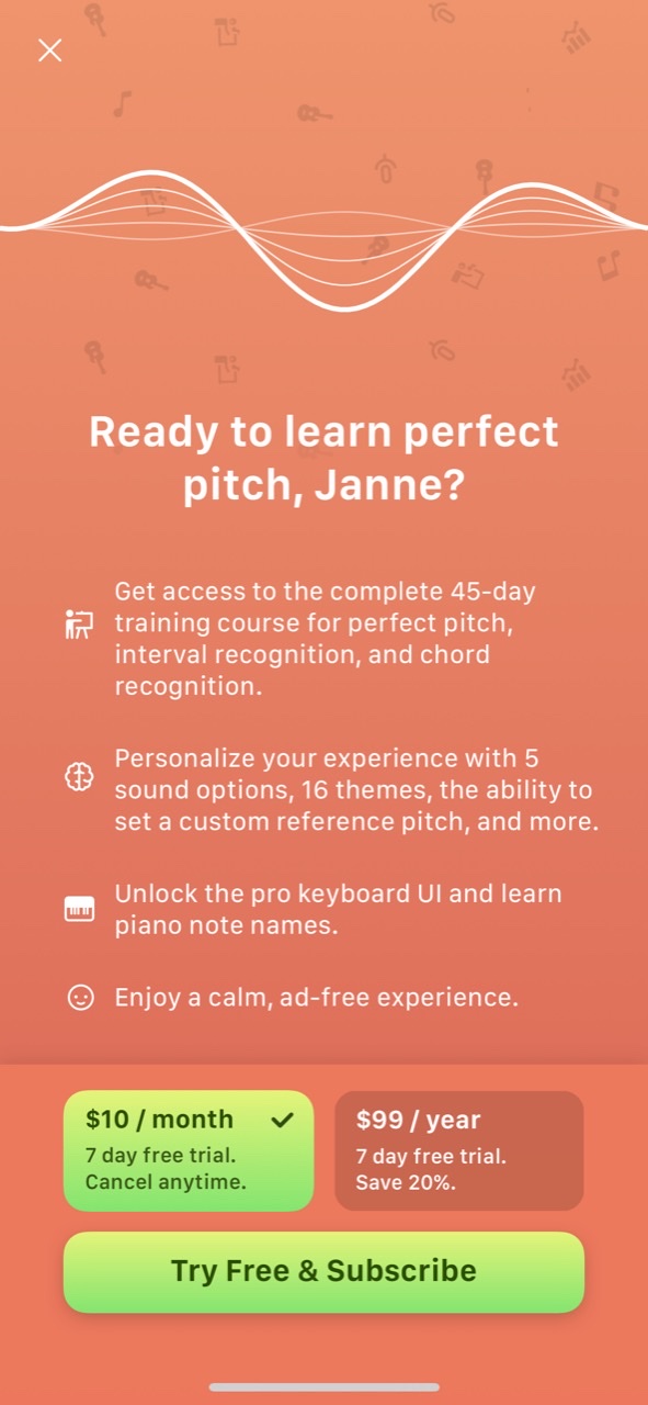 Tone - Learn Perfect Pitch!