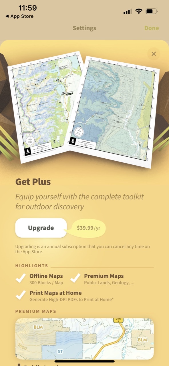 Natural Atlas: Topo Maps & GPS