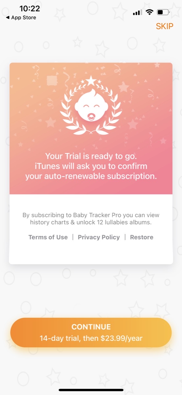 Baby Tracker.