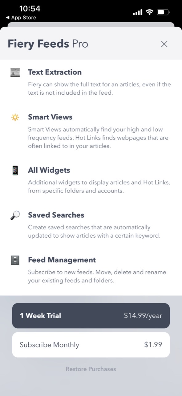 Fiery Feeds: RSS Reader