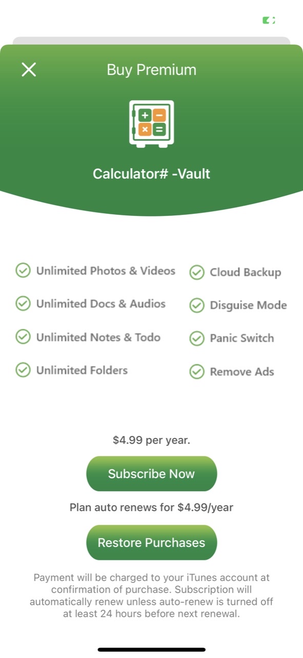 Calculator# Hide Photos Videos