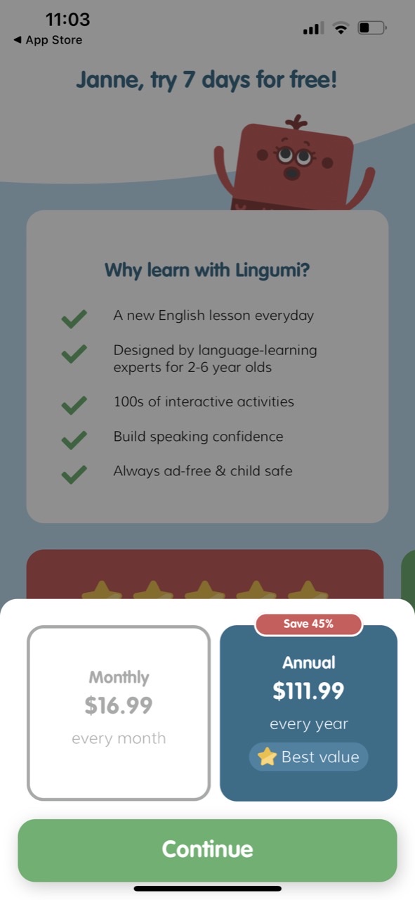 Lingumi - Languages for kids