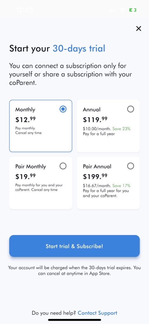 coParenter - coParenting App