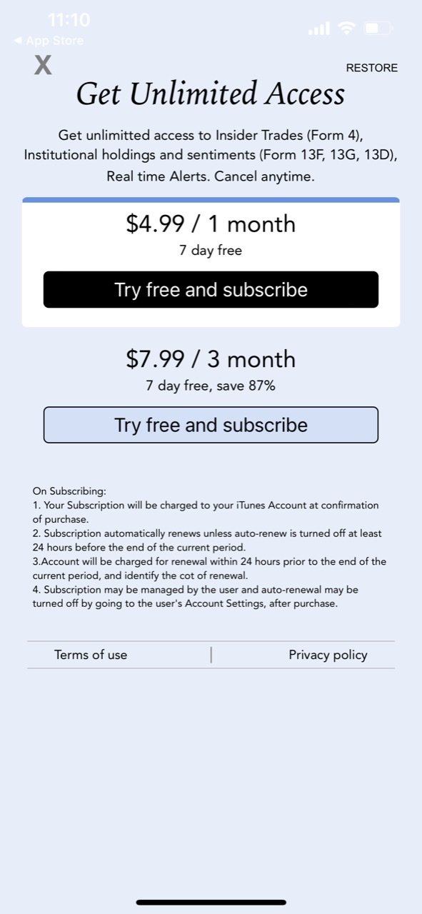Insider Forms