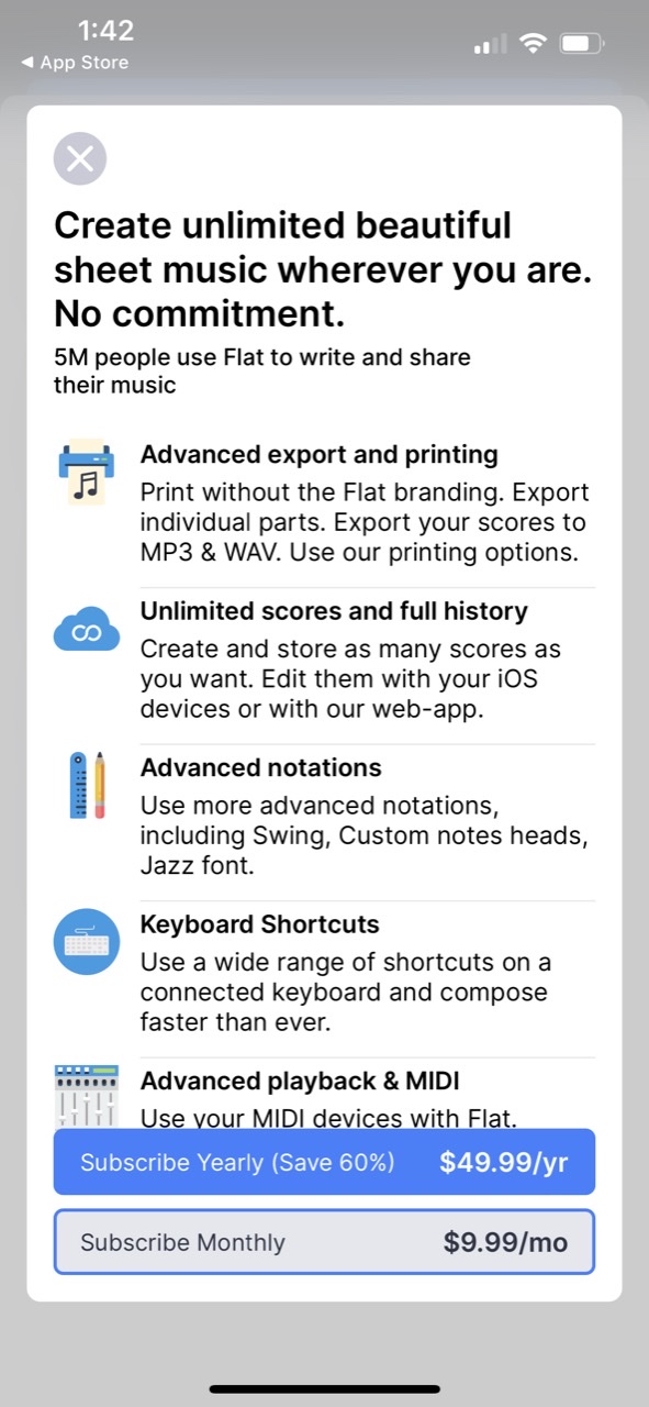 Flat: Music Score & Tab Editor