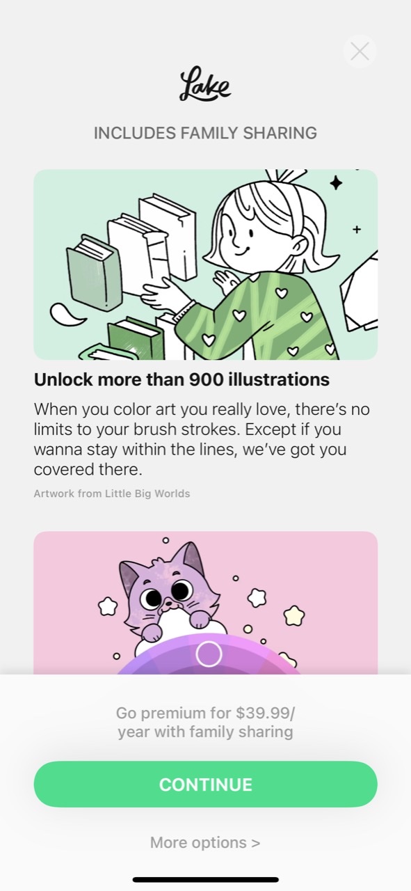 Lake: Coloring Book for Adults