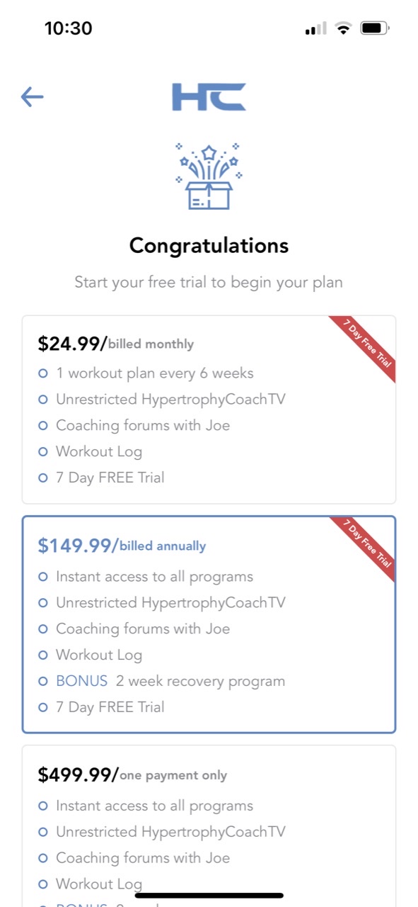 Hypertrophy Coach
