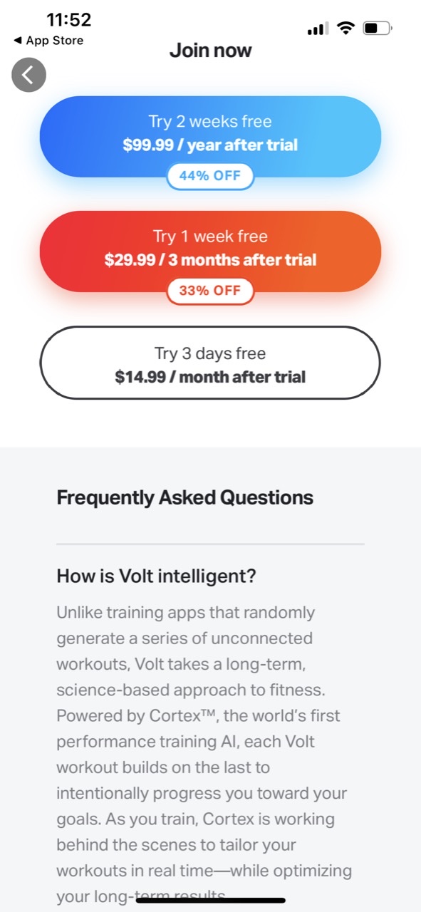 Volt: Gym & Home Workout Plans