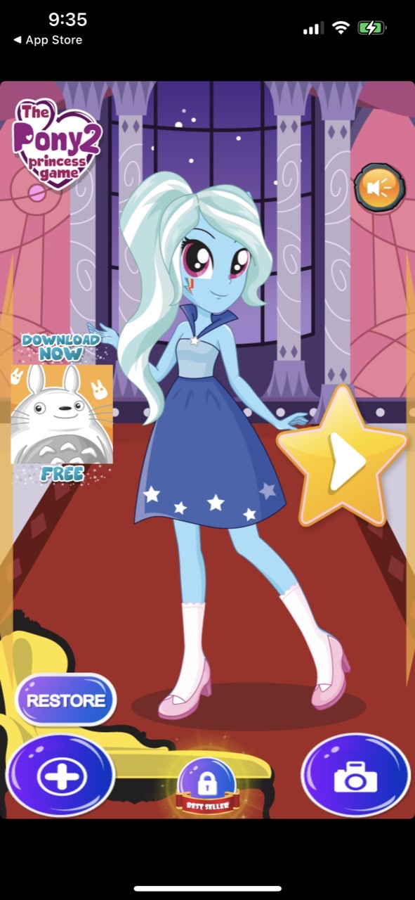 Pony Dress Up Game Girls 2 - My Little Equestria